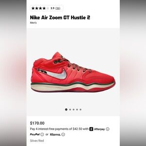 Nike Air Zoom GT Hustle 2’s basketball shoes